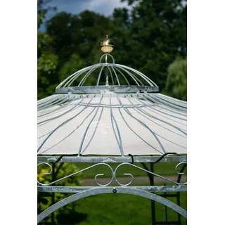 Dachplane für unseren Pavillon Eleganz aus Metall Gartenpavillon Dach LKW-Plane