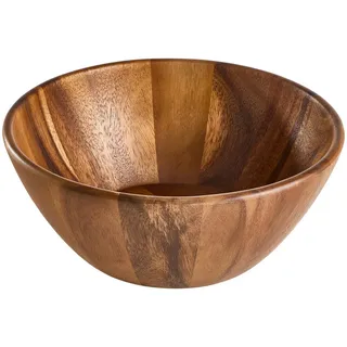 Homeware Profession. Salatschüssel, Akazie, Holz, Akazie, Schichtholz, Holz, rund, 12 cm, Lfgb, lebensmittelecht, Essen & Trinken, Geschirr, Schalen & Schüsseln, Salatschüsseln