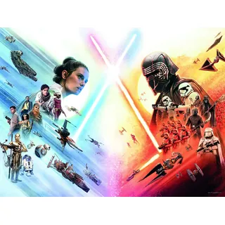 Komar Wandbild | Star Wars Movie Poster | Kinderzimmer, Jugendzimmer, Dekoration, Kunstdruck | ohne Rahmen | WB174-40x30 | Größe: 40 x 30 cm (Breite x Höhe)