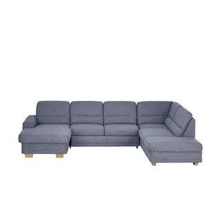 meinSofa Wohnlandschaft  Marc , blau , Maße (cm): B: 311 H: 85 T: 234.0