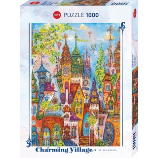 HEYE Puzzle Red Arches, 1000 Puzzleteile, Made in Germany bunt