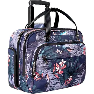 VANKEAN Laptoptasche mit Rollen, für Damen und Herren, Roll-Aktentasche für Laptops bis zu 39,6 cm (15,6 Zoll)