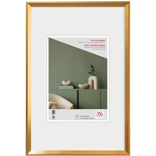 walther design Desire Kunststoffrahmen gold 40x60 cm 3er Set