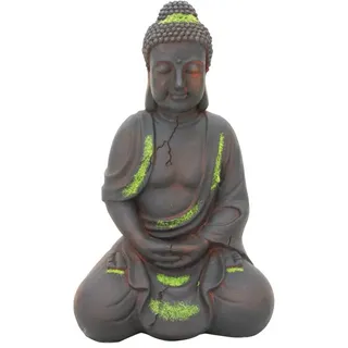 NEUSTEIN Buddhafigur XXL 50cm Braun/Grün