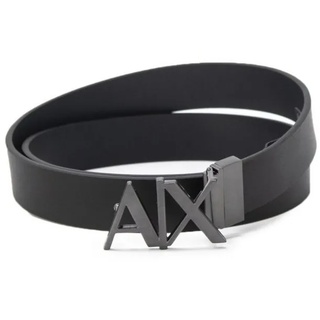 ARMANI EXCHANGE Ledergürtel schwarz