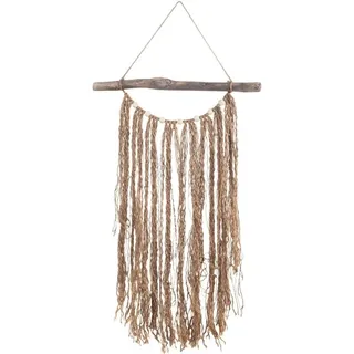 Signes Grimalt Dekorationsanhänger  Rafia -hauben Brown 4x40x65cm 30264