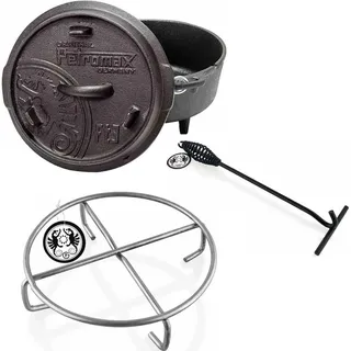 Petromax Untersetzer 25,5 cm galvanisiert schwarz