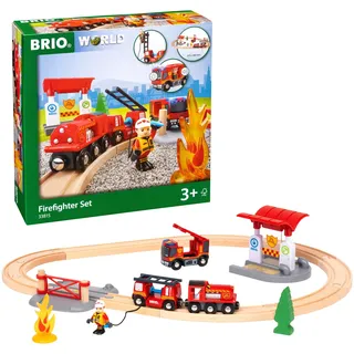 BRIO World Bahn Feuerwehr Set (33815)