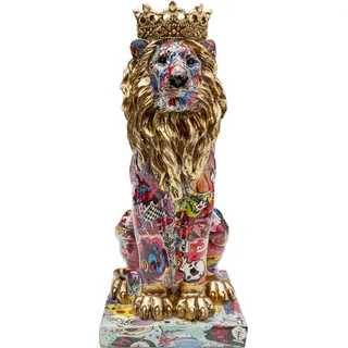 Kare Deko Figur Graffiti King Lion 29cm