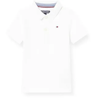 Tommy Hilfiger Kurzarm-poloshirt Bright White 6 Jahre