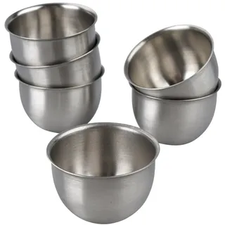 METRO Professional Eierbecher, Edelstahl, Ø 4.6 x 3.5 cm, 6 Stück