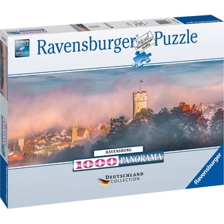 Ravensburger Puzzle 1000 Teile Puzzle Deutschland Collection Panorama Ravensburg 17397, 1000 Puzzleteile