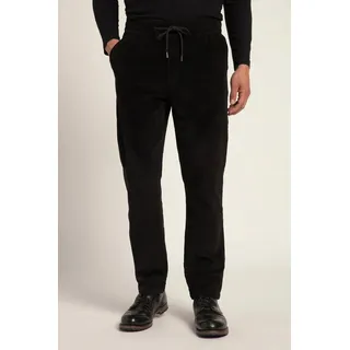 JP1880 Schlupfhose Cordhose Modern Fit Elastikbund schwarz 4XL