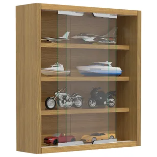 VCM Hängevitrine Agisa 37 x 10 x 40 cm Braun
