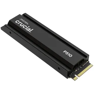 Crucial - P510 - Ssd Interno - 2 Tb - Pcie Gen4 Nvme M.2 - Con Dissipatore Di Calore - Velocit? Di Lettura Fino A 1100 Mb/s - Ct2000p510ssd5
