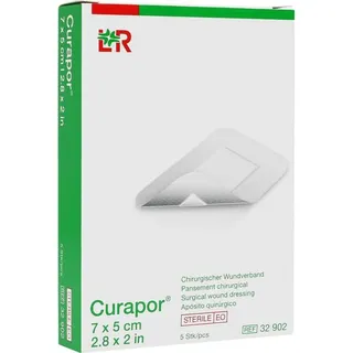 Lohmann & Rauscher Curapor Wundverband steril 5x7cm 5 st