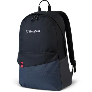 Berghaus Unisex Rucksack mit Markenlogo 25 Liter | Bequemer Sitz | Strapazierfähiges Design | Rucksack für Damen und Herren Rucksack, Tiefschwarz/Carbon, Einheitsgröße