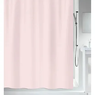 MSV Duschvorhang 180 x 200 cm Rosa