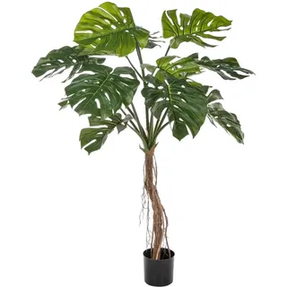 aplanta Künstliche Philodendron Monstera - Dean | 130 cm,