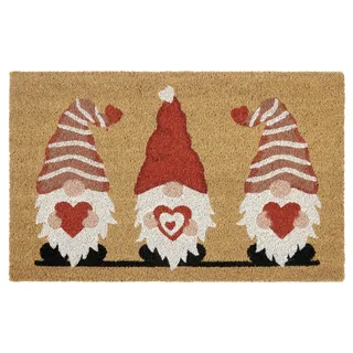 HANSE HOME Kokos Gnome Heart 40 x 70 cm Braun