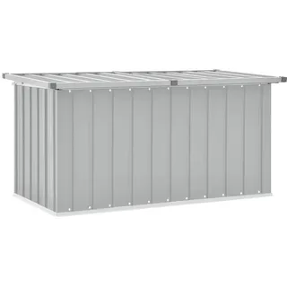 vidaXL Gartenbox 129 x 67 x 65 cm Grau