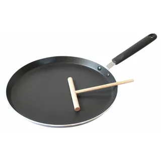Elo Crêpes-Pfanne mit Teigroller - B/H/T ca. 26.00x2.00x44.00