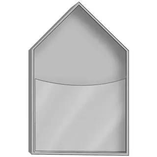 PPD Serviettenhalter Silver, Holz grau