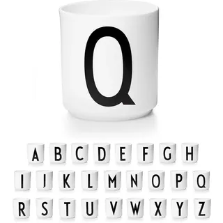 Design Letters Tasse Personalisiert A-Z | Weiße Tassen | Kaffeetassen Buchstaben | Kaffeebecher Porzellan | Personalisierte Tasse Weiß, Personalisierte Geschenke | Dekorativ Tasse mit Initialen 250 Ml