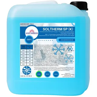 Solarflüssigkeit Konzentrat bis -58° C 10 Liter Blau