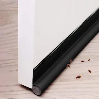 Verstellbarer Zugluftstopper, Schalldämmung Für Türen Und Fenster, Türdichtungsleiste, Wasserdichter Zugluftschutz (96 Cm)