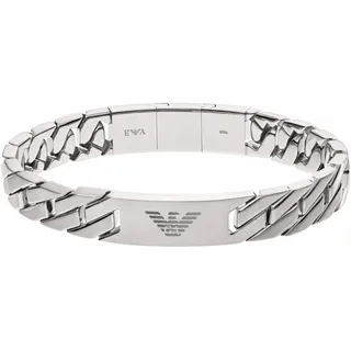 Emporio Armani EGS2435040 Edelstahlarmband silber 20,5 cm