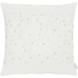 Apelt Dekokissenhülle Sterne 6301 49x49 cm | weiss - weiß