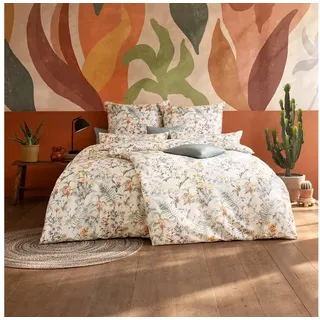 Estella Cordula unifarben apricot 155 x 220 cm + 80 x 80 cm