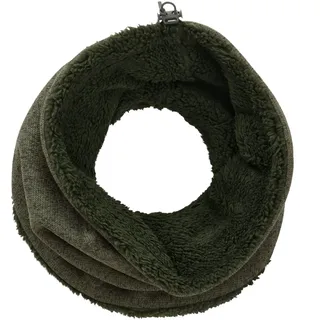 Tchibo - Strickfleece-Schlauchschal - khaki