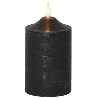 Star Trading LED Flamme schwarz Timer