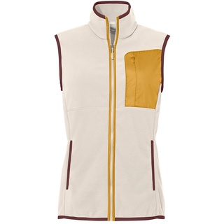Vaude Damen Women's Rosemoor Fleece Vest Jacke, Ecru, 38 EU