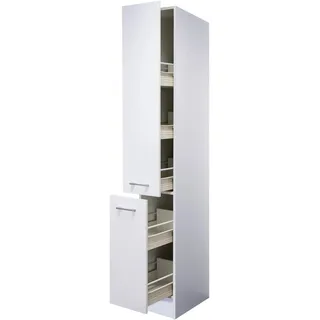 Flex-Well Apothekerschrank Lucca 30 x 57 x 200 cm Weiß