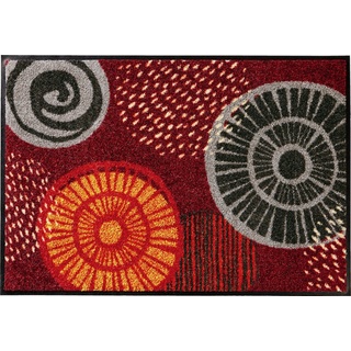 Fußmatte Fußmatte "Neuwied", Erwin Müller, eckig, Höhe: 7 mm, gemustert rot 60 cm x 85 cm x 7 mm