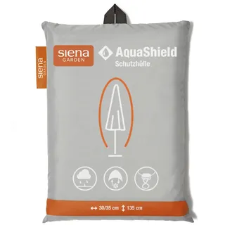 Siena Garden Schirmhülle AquaShield 30/35 x 135 cm Polyester Hellgrau