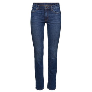 Esprit Stretch-Jeans Straight Leg Jeans blau 27/32