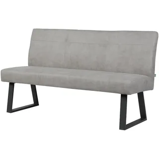 dubi möbel Sitzbank Joyce Grau 160 x 91 x 65 cm