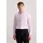 Businesshemd S 37 normale Ärmellängen lila violett 100 Baumwolle unifarben slim fit 2-Knopf-Manschette Hemden Slim 1/1 Kentkragen Uni