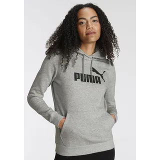 Puma ESS Logo Hoodie Hellgrau XL