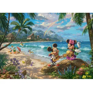 Schmidt Spiele Puzzle Disney, Mickey Minnie in Hawaii