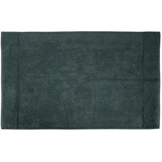 Bio:Vio Badematte Bonita, Dunkelgrün, Textil, Abstraktes, 70x120 cm, Gots, schadstoffgeprüft, Badtextilien, Badematten