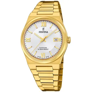 Festina My Swiss Time Quarz Edelstahl 40 mm F20038/1