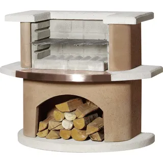 Buschbeck Grillbar Bologna 110 x 65 x 93 cm weiß/terrakotta