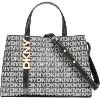 DKNY Avril Satchel Polyurethan Schwarz/Weiß