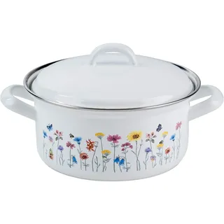 RIESS Country Kasserolle 14 cm flora