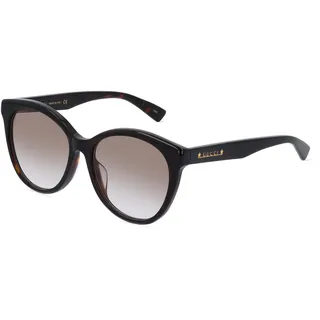 Gucci GG1171SK Damen-Sonnenbrille Vollrand Rund Acetat-Gestell, braun